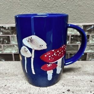 New! Tall field mushrooms mug